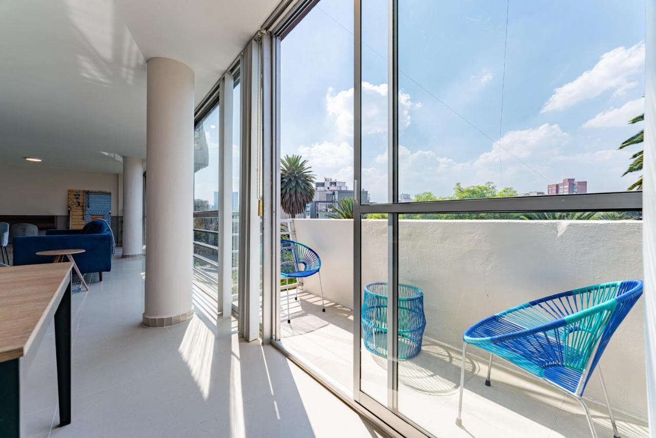 Hipodromo Condesa Apartments By Vh Kota Meksiko Bagian luar foto